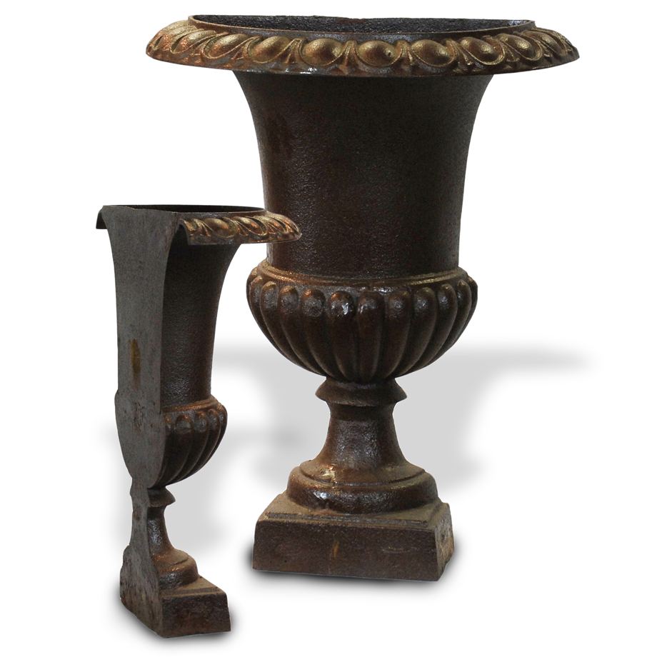 Cloche Pot - Rugby Stripe Glaze