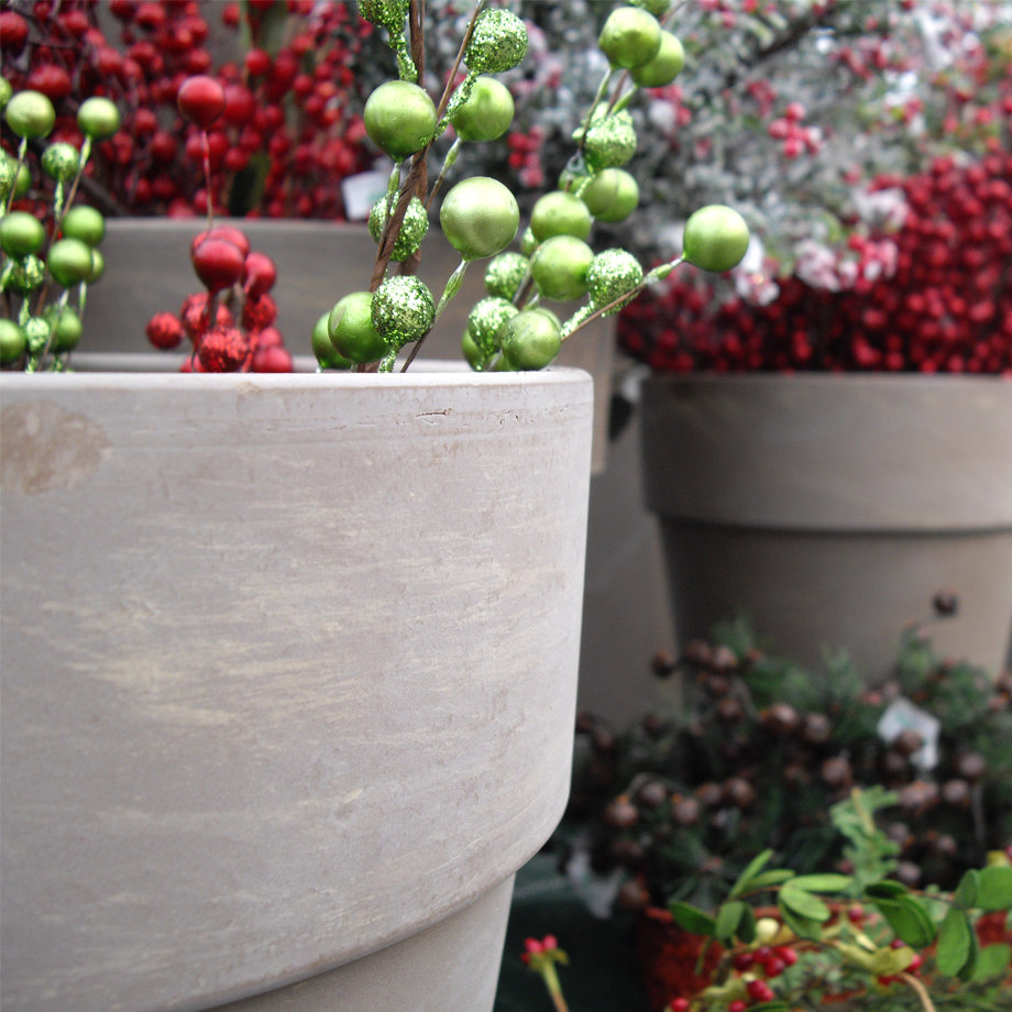 Cloche Pot - Rugby Stripe Glaze